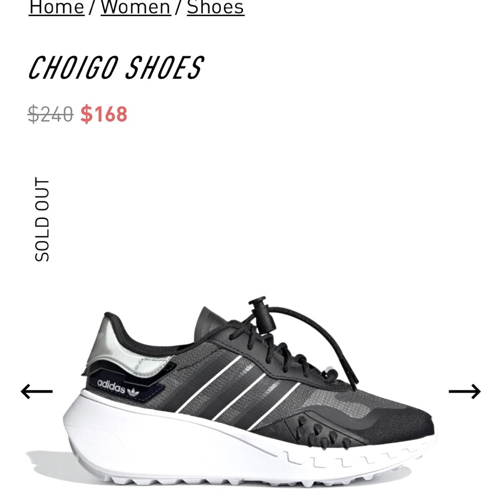Adidas choigo w shoes. brand new with box.